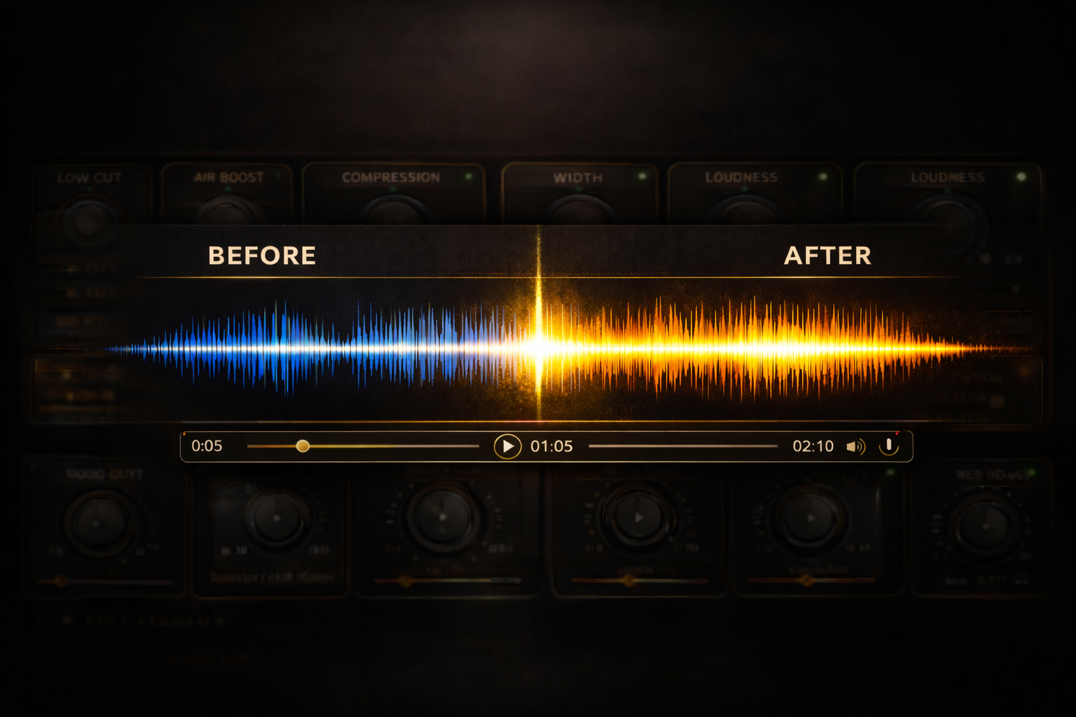 AI Audio Mastering Online