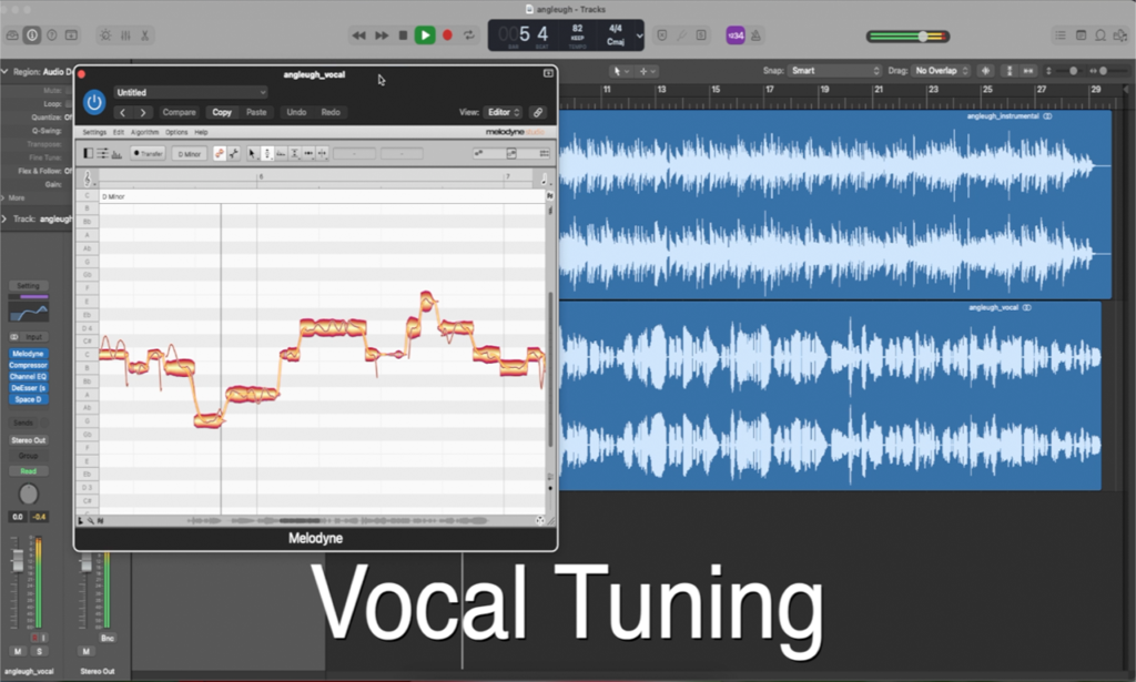 manual vocal tuning cover
